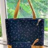 Handcrafted Embroidered Set of 2 Bohemian Bags with Dragonfly Patterns