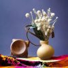 White Dried Flower Vase2