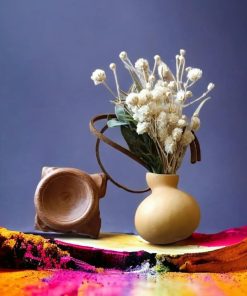 White Dried Flower Vase2
